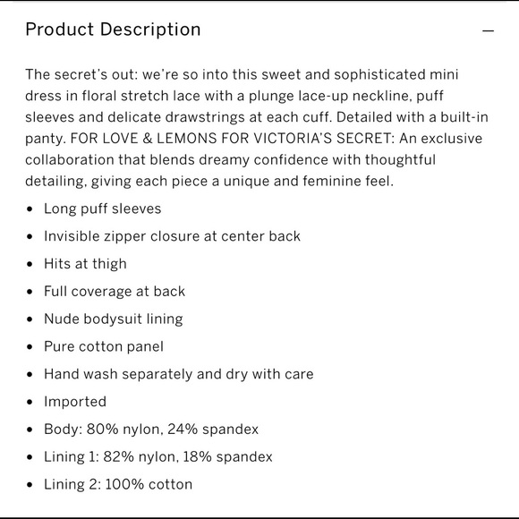 For love & lemons ๐ Violetta dress - Picture 10 of 14